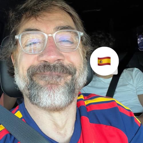 Javier Bardem celebrates Spain winning 2026 FIFA World Cup