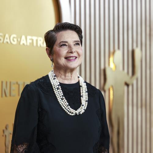 Isabella Rossellini honoured at Locarno Film Festival